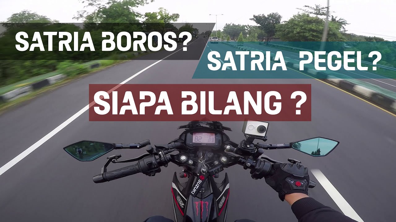 Satria FU FI Boros Bensin? Konsumsi Bahan Bakar Satria FU FI | Motovlog Satria FU FI