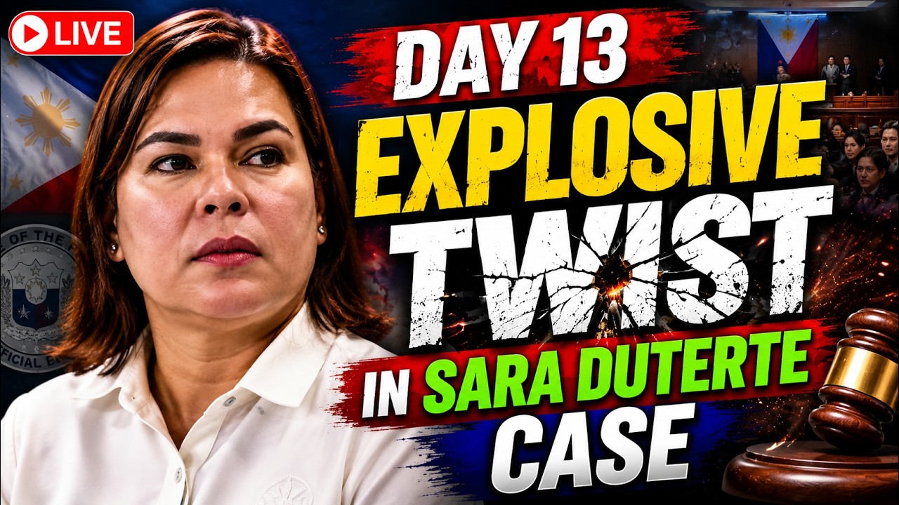 VP Sara Duterte Impeachment Trial Day 13 LIVE | Senate Trial Today | Sara Duterte LIVE Updates