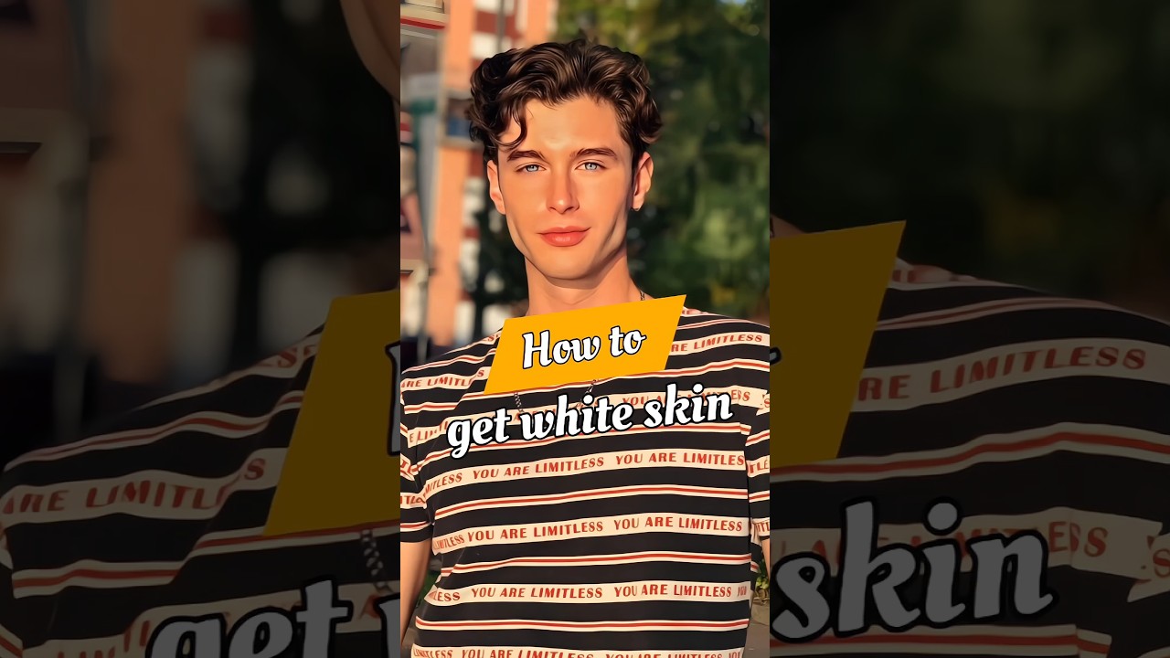 How to get white skin | #skincare #melanin #skincareroutine #viralvideo