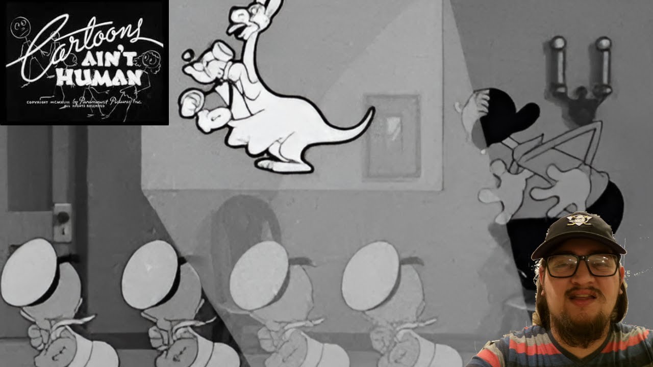 Popeye The Sailor: Cartoons Ain't Human (1943) - First Time Watching: Popeye is a Cartoonist?