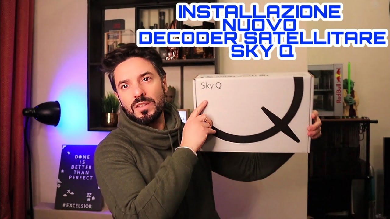 Nuovo decoder satellitare SKY Q - Unboxing & Installazione