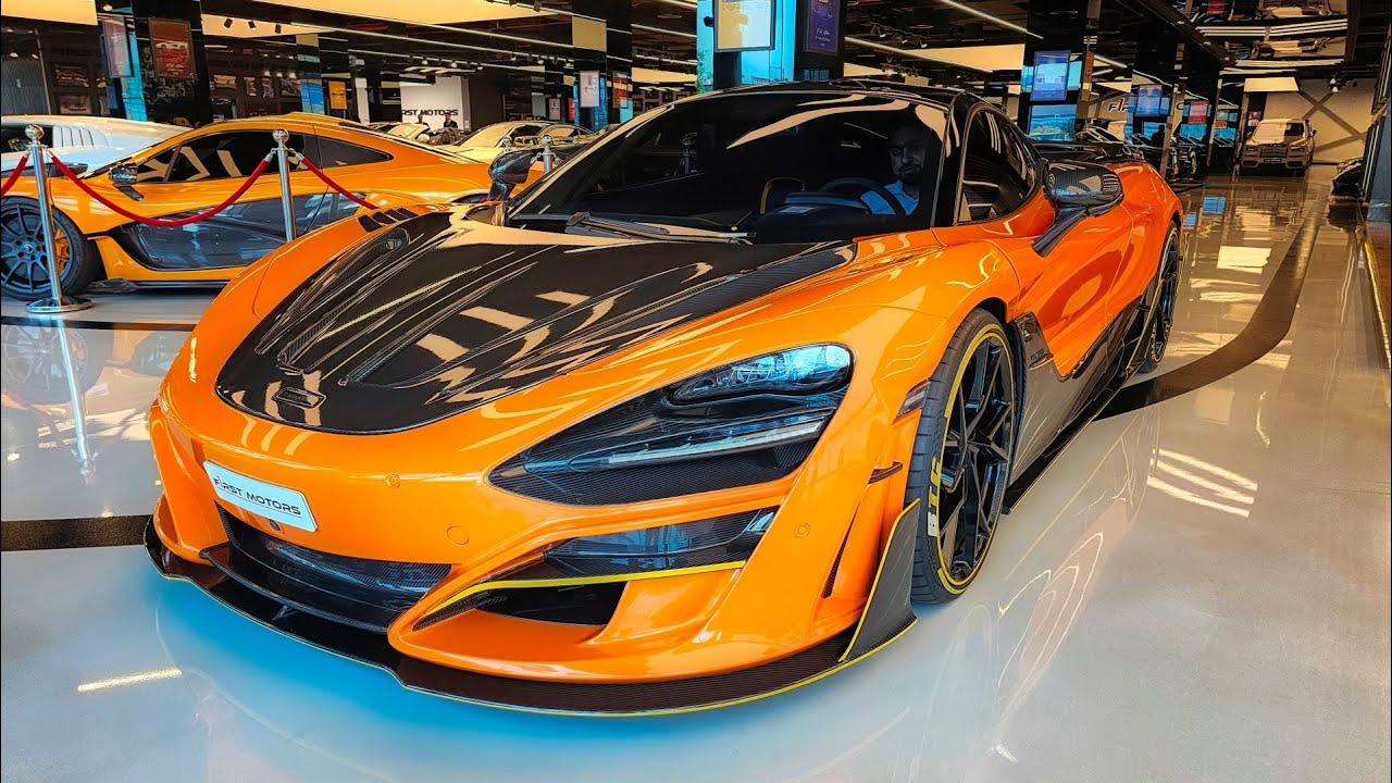 McLaren 720S Mansory Startup SOUND and Drive at Supercar - Hypercar Paradise F1RST MOTORS DUBAI