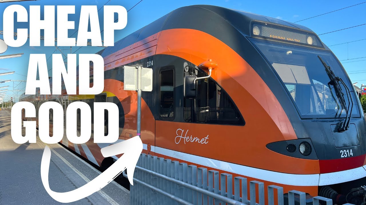 Is First Class in Estonian Trains Worth it? | Elron from Tallinn to Narva