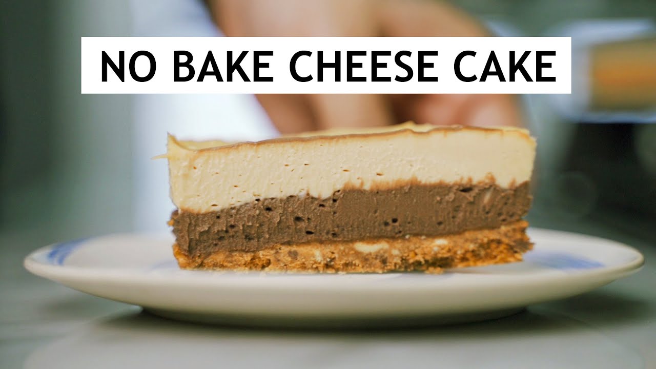 RESEP CHEESE CAKE TANPA OVEN - NO BAKE CHEESE CAKE BOK!