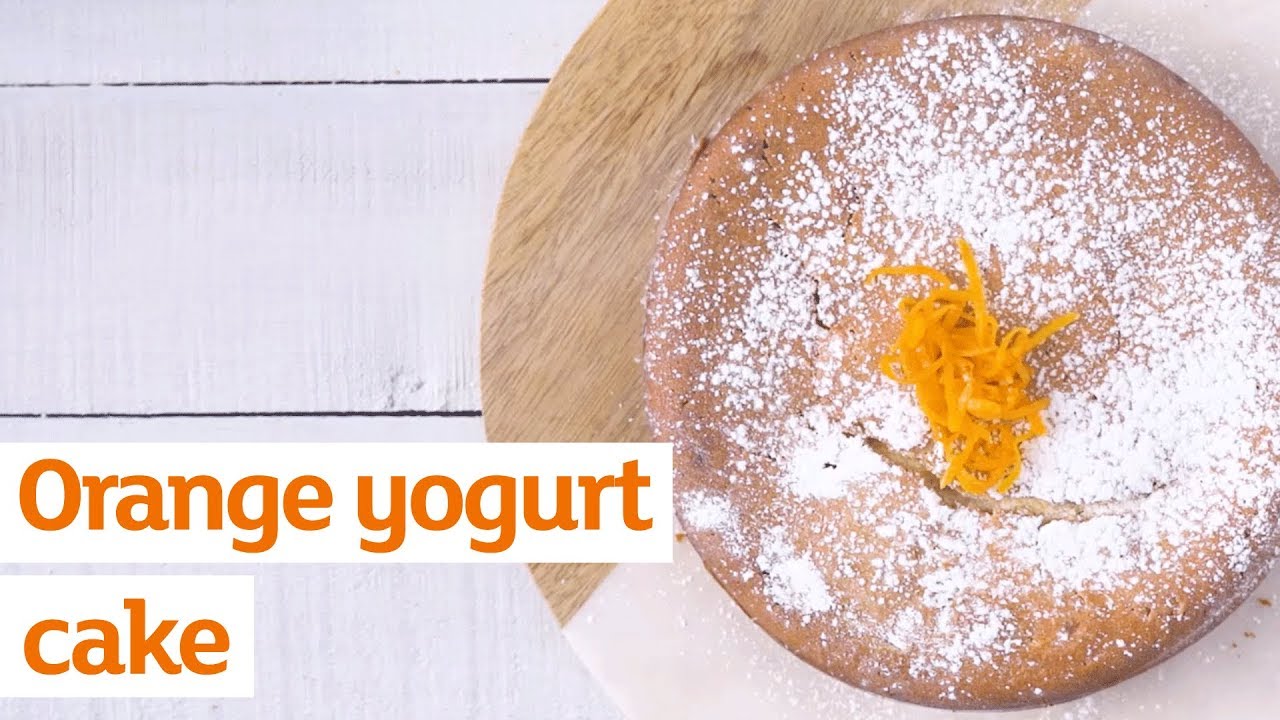 Orange yogurt cake | Recipe | Sainsbury's