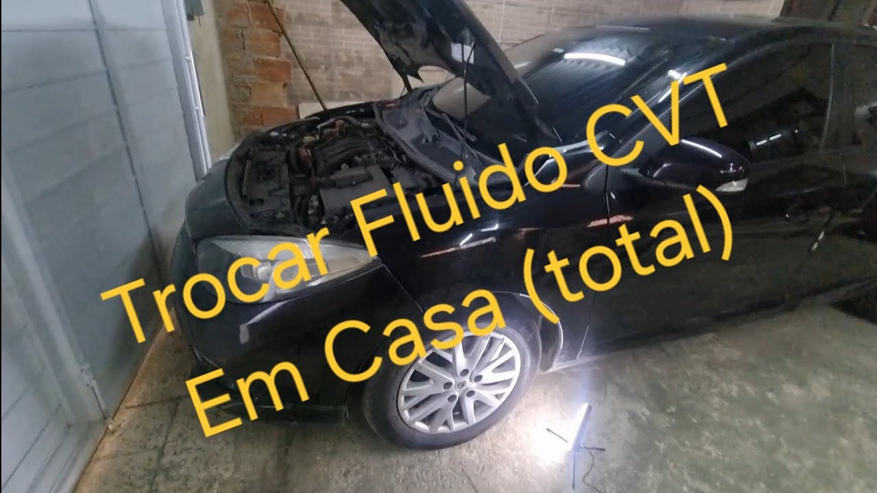 Trocar fluído CVT Fluence em casa (troca total)