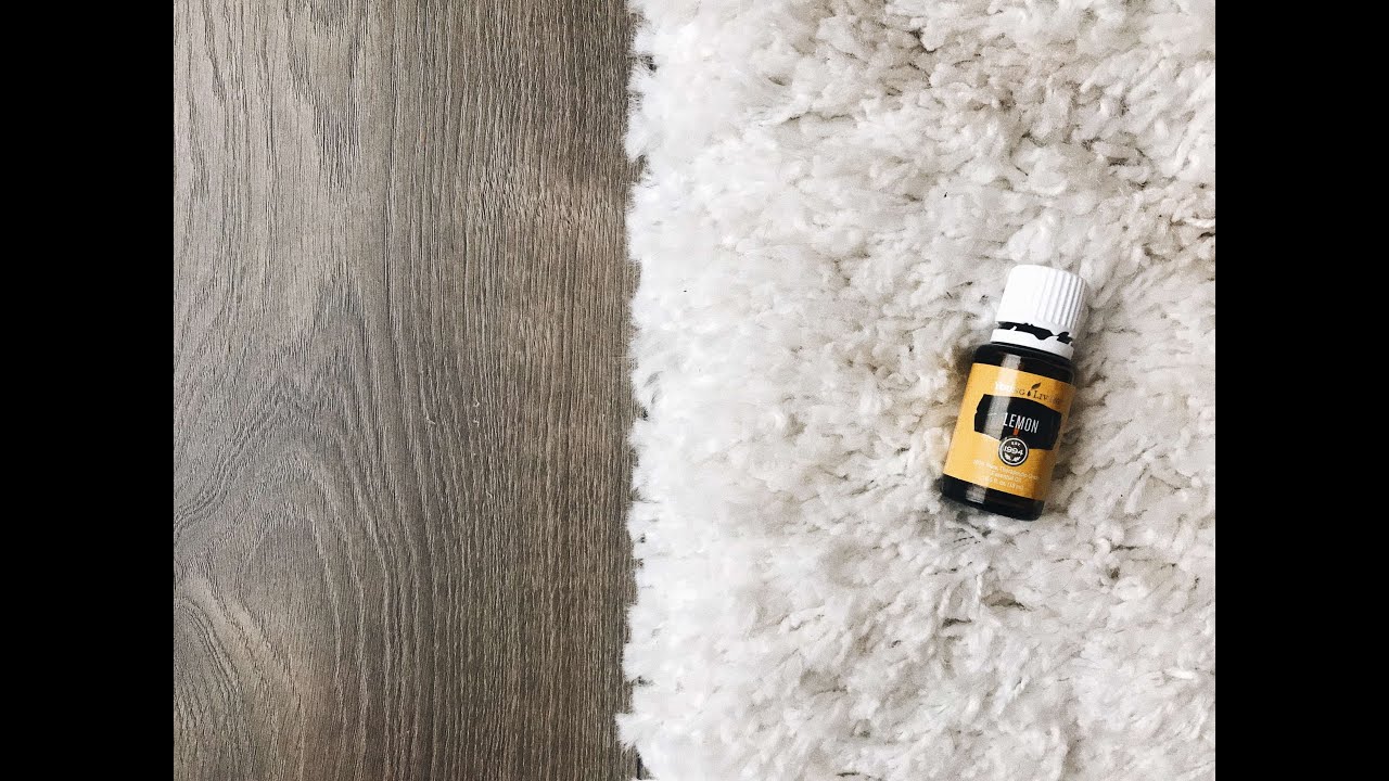 Cleaning with Lemon Essential Oil