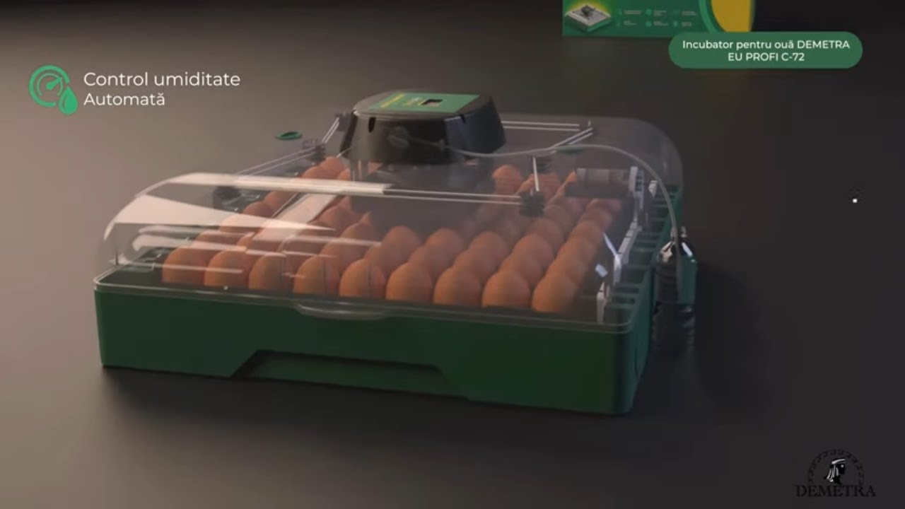 Incubator automat pentru oua Demetra EU PROFI C-72 - INSTRUCTIUNI - Magazin FlexMag