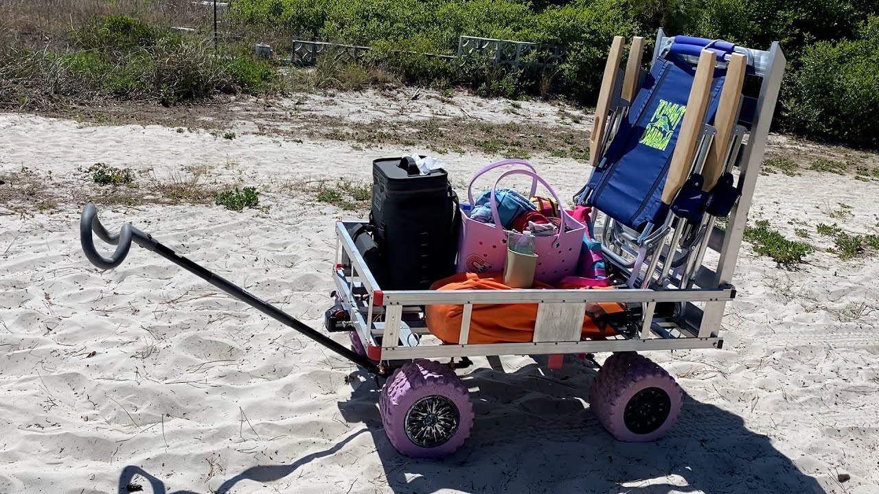 The Ultimate Beach Cart Build (Milwaukee Powered)