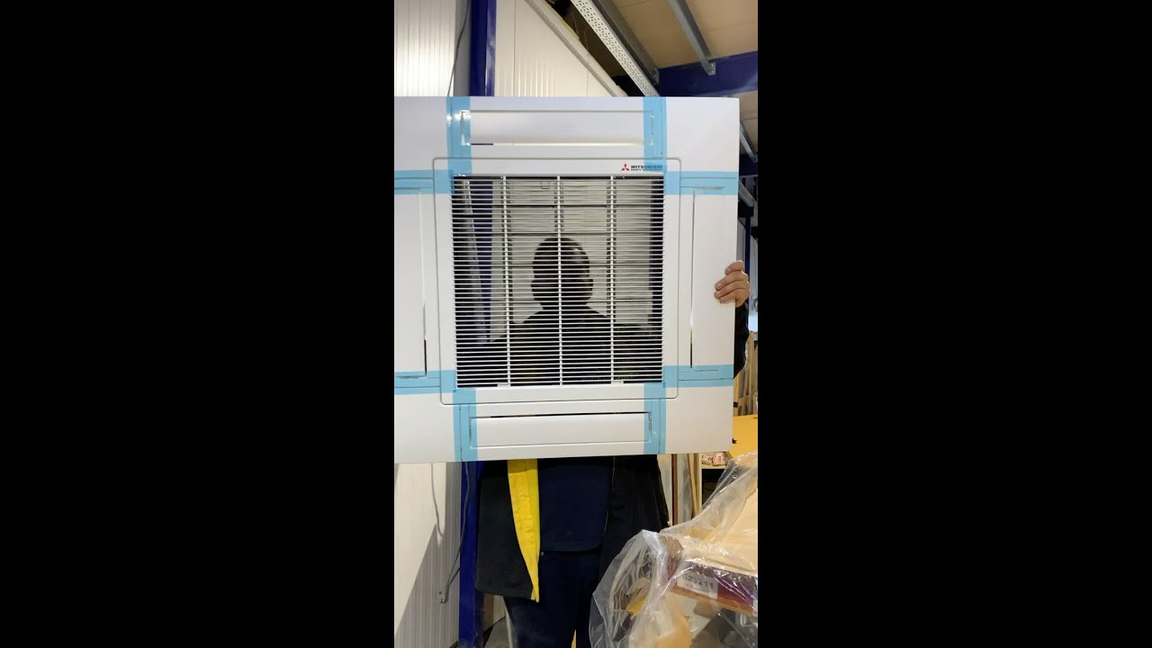 کولر گازی سقفی cassette air conditioning