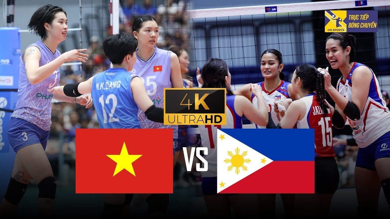 Full 4K | VIETNAM vs. PHILIPPINES | Quyết chiến đỉnh cao, Thanh Thúy Như Quỳnh rực cháy