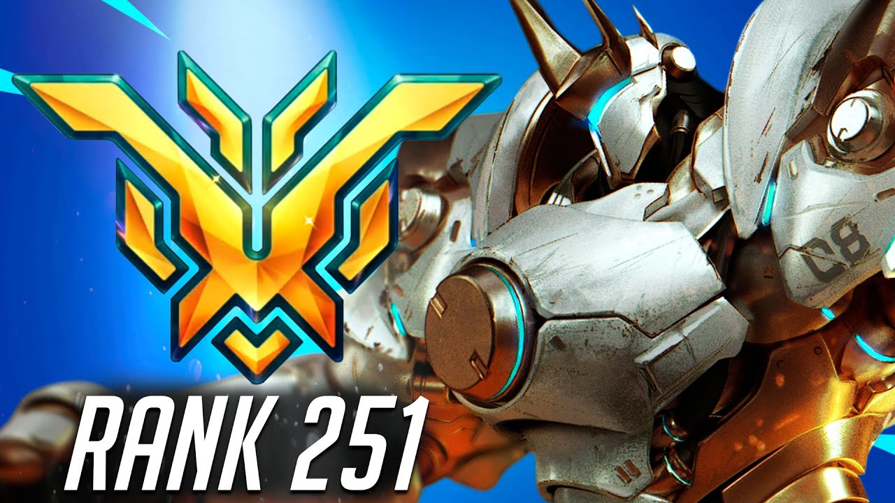 251-й ранг Рейнхардта DOMINATION – LHCloudy [Overwatch 2, 18-й сезон, топ-500]