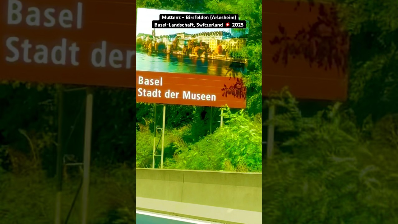 Muttenz - Birsfelden (Arlesheim), Basel-Landschaft, Switzerland 🇨🇭 2025
