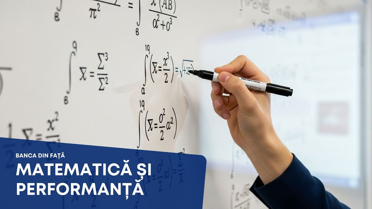 BANCA DIN FAȚĂ. Matematică și performanță