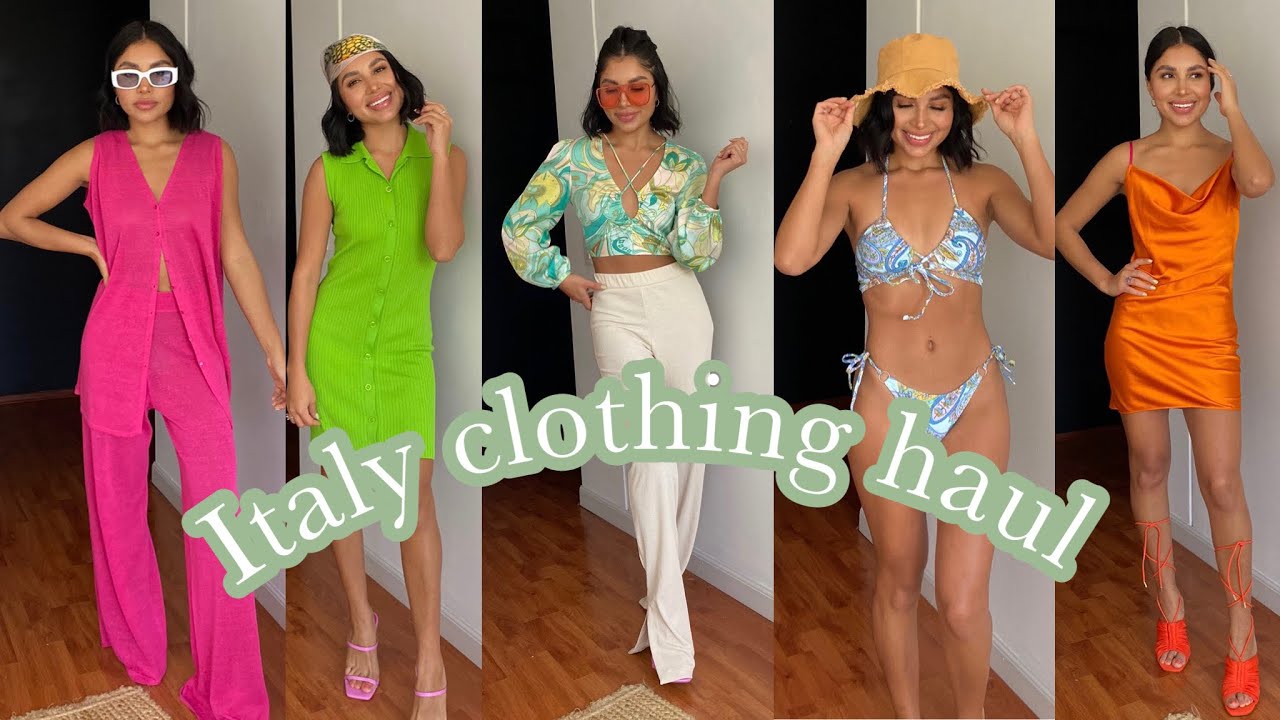 Italy Clothing Haul, Travel Tips & How I Pack || Dani Rios