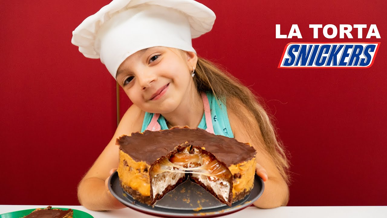 Come Fare Una Torta SNICKERS - Junior Chef Ameli