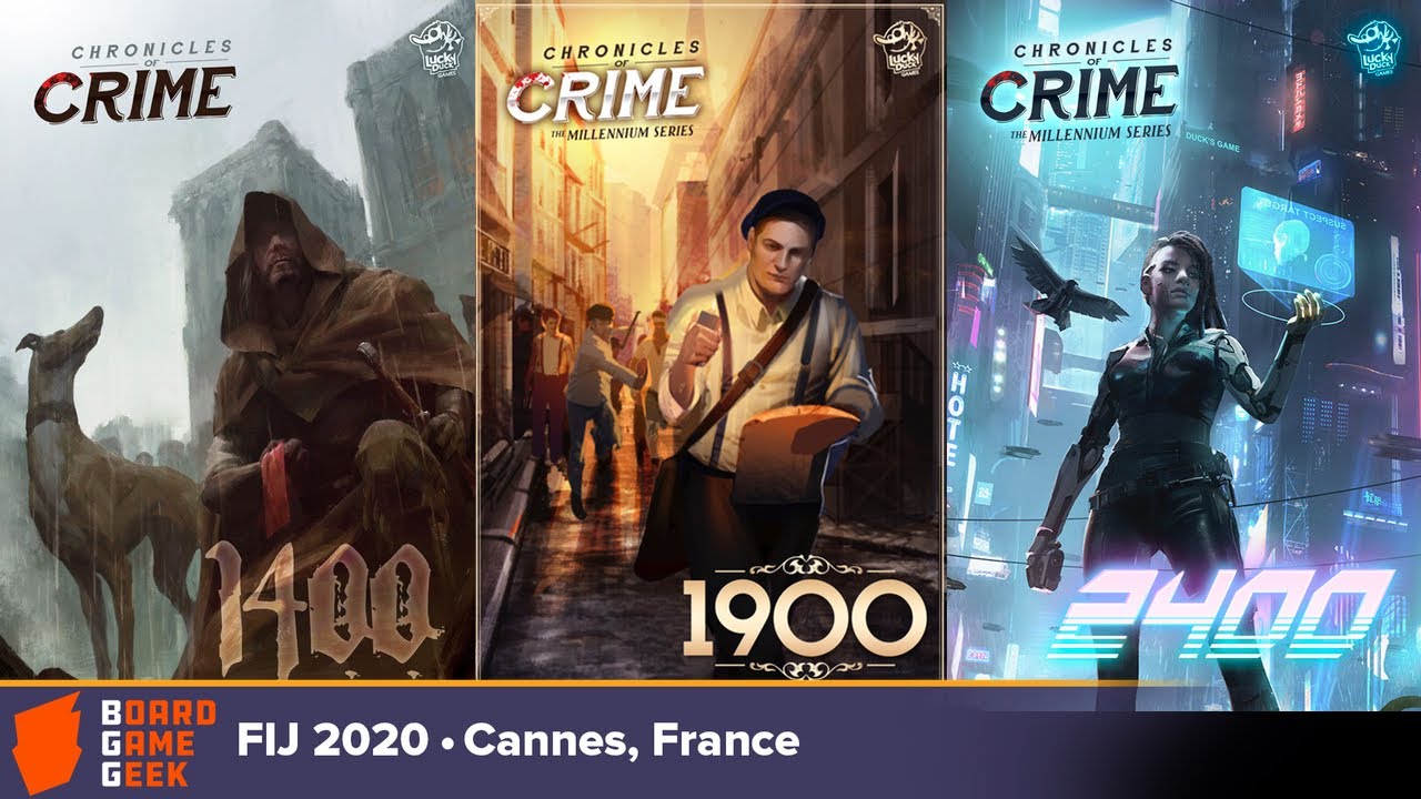 Chronicles of Crime: The Millennium Series — game preview at FIJ 2020 in Cannes