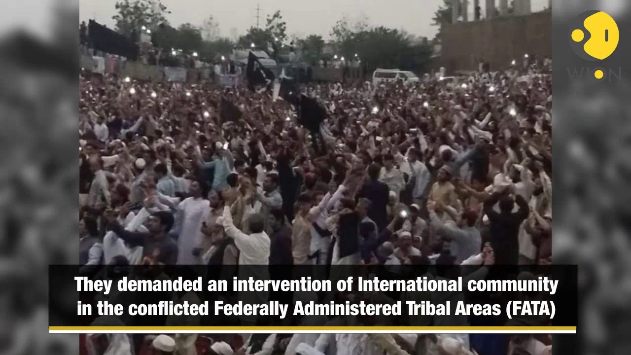 Pashtuns protest against Pak government, demand international intervention in FATA
