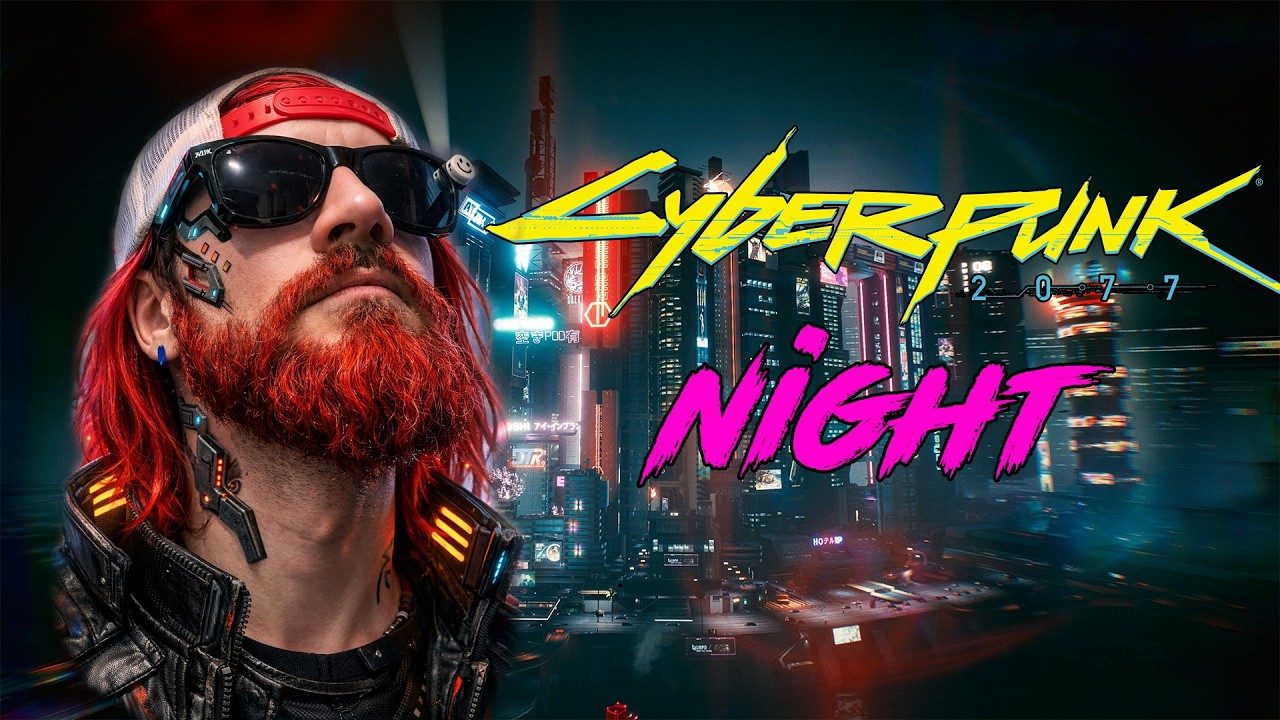CYBERPUNK NIGHT - First Full Playthrough - Exploring the town and doin' some gigs!