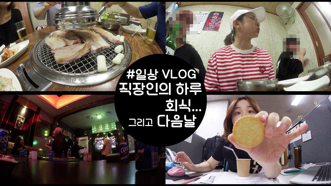 [직장인의 하루] #회식... 그리고 다음날 #잘가요 안녕 #VLOG #미소너굴 #misonugool