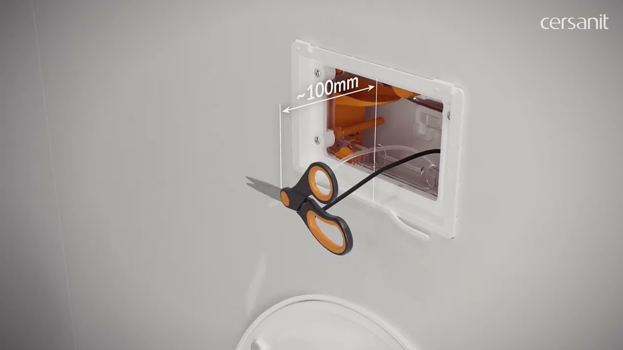 Jak zamontować przycisk pneumatyczny Cersanit do stelaża podtynkowego?