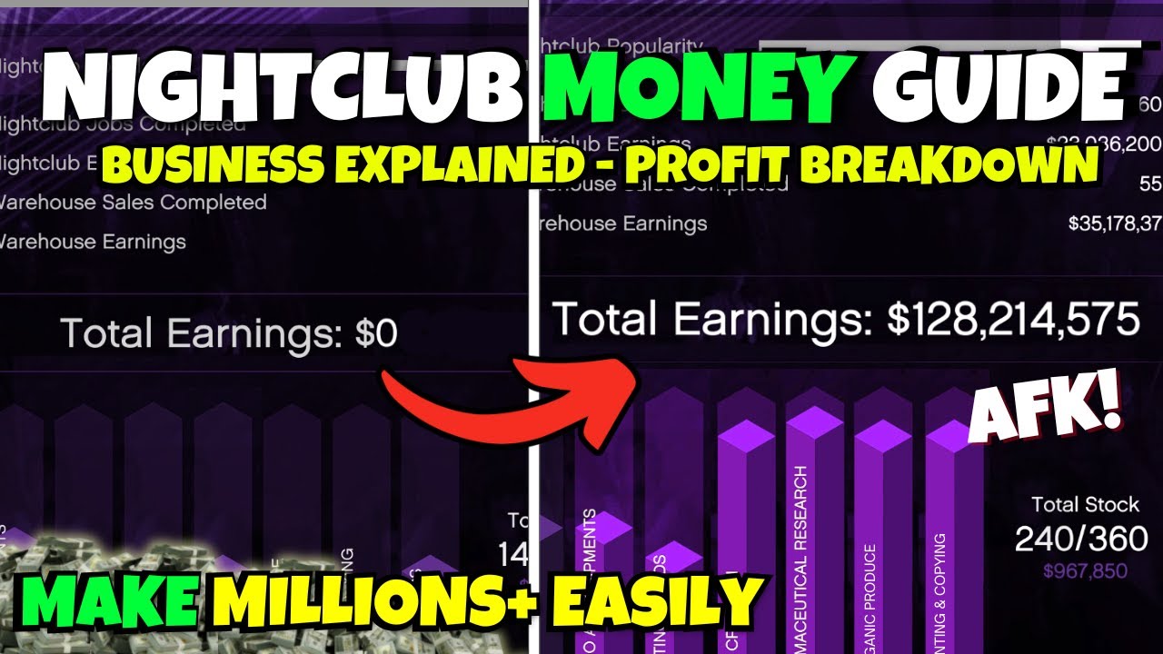 Nightclub GTA 5 money guide | gta online nightclub guide | Mc ABLE #gta5 #gtaonline