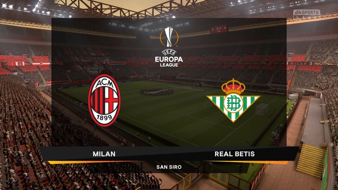FIFA 19 | AC Milan 2 - 1 Real Betis | UEFA Europa League