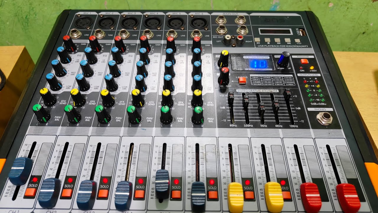 Power mixer Soundbest JS 6D
