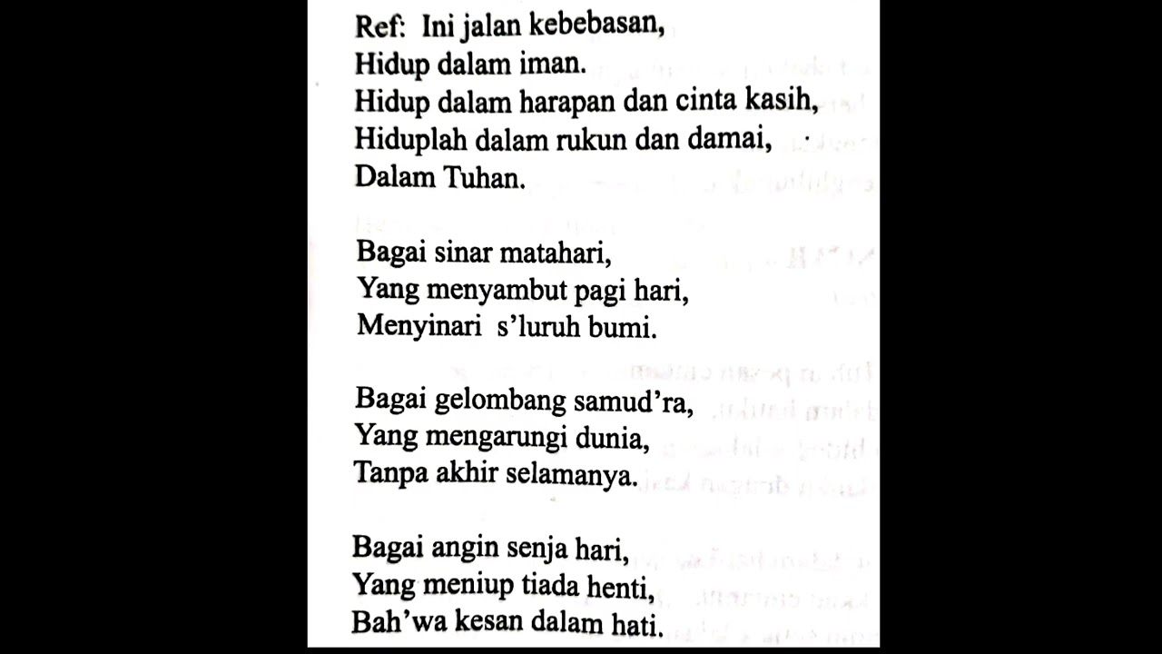 INILAH JALAN KEBEBASAN