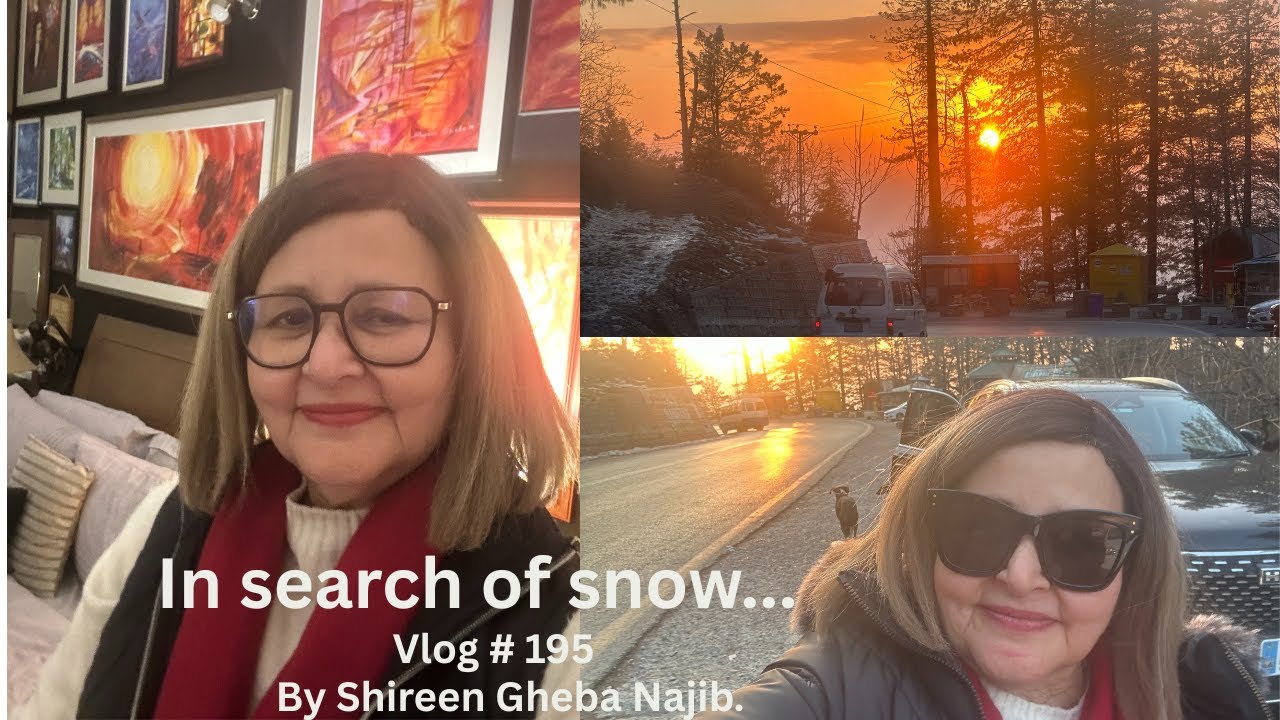 Vlog # 195: In search of snow in Murree Hills.