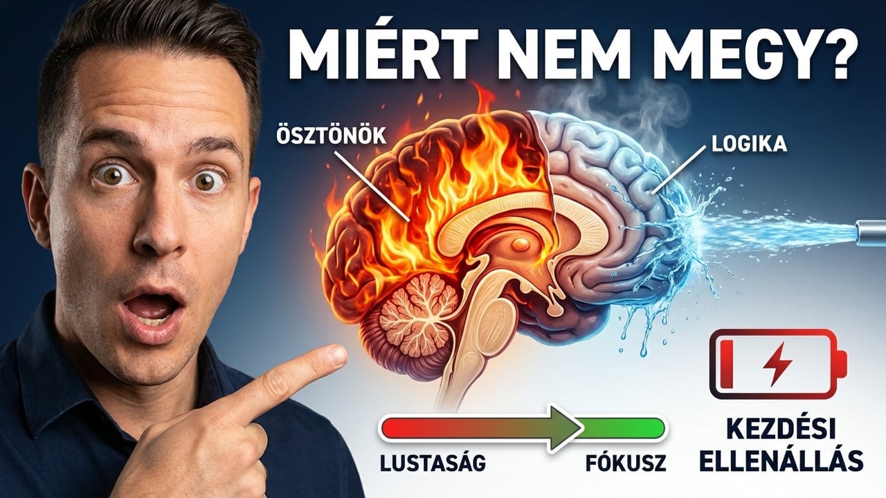Miért fáj elkezdeni? | Az erőfeszítés idegtudománya