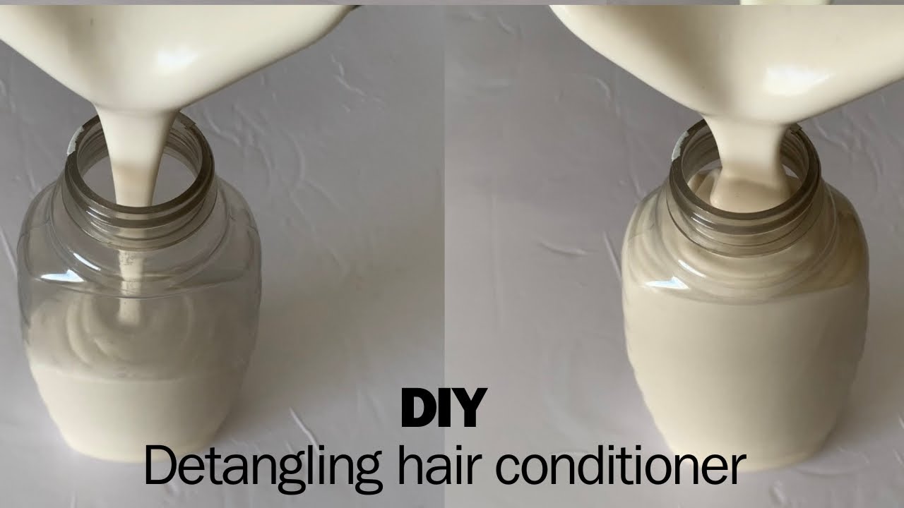 DIY Detangling Leave-In Conditioner using Ambunu herb