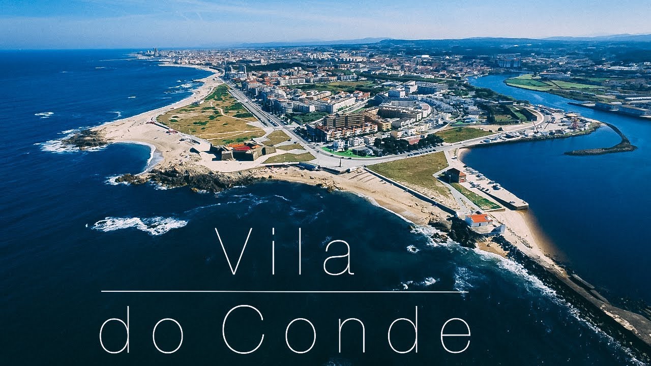 Vila do Conde - Ultra HD 4K Aerial & Ground View | Portugal