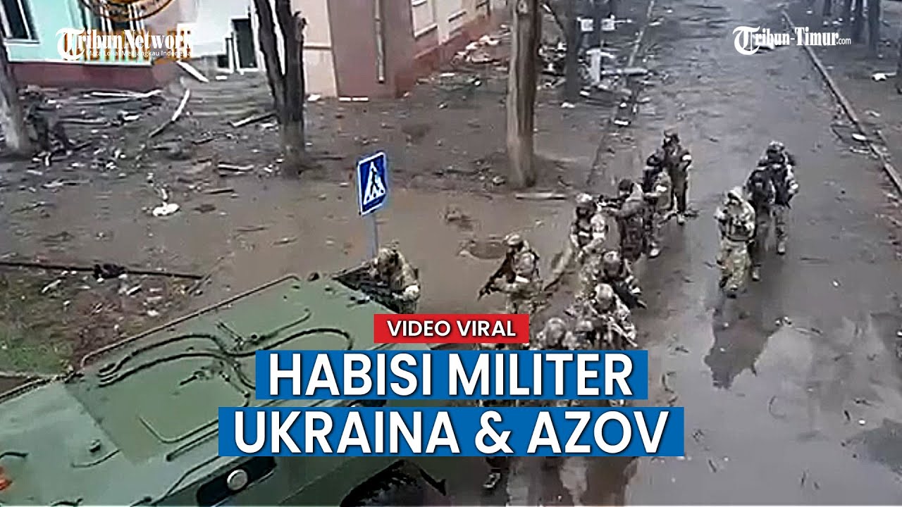 Ampuhnya Strategi Penyerangan Pasukan Chechnya Habisi Militer Ukraina & Azov