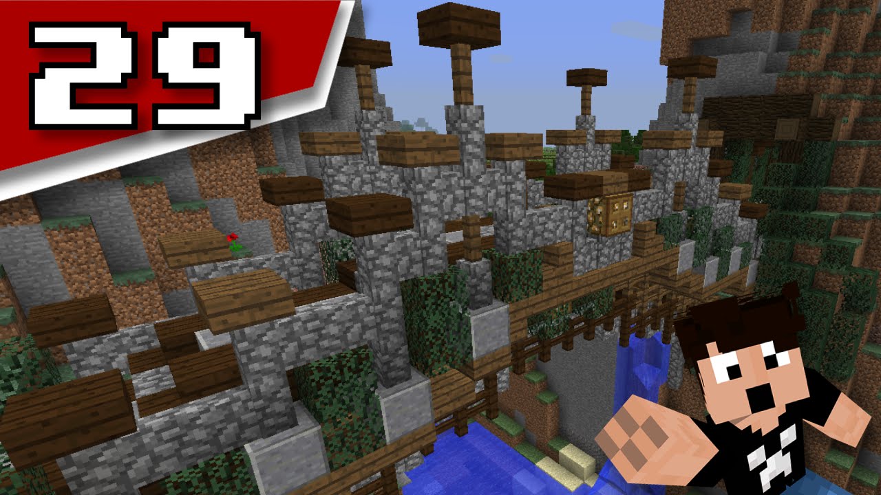 Building Bridges - EP29 - DrewForShow Plays Minecraft