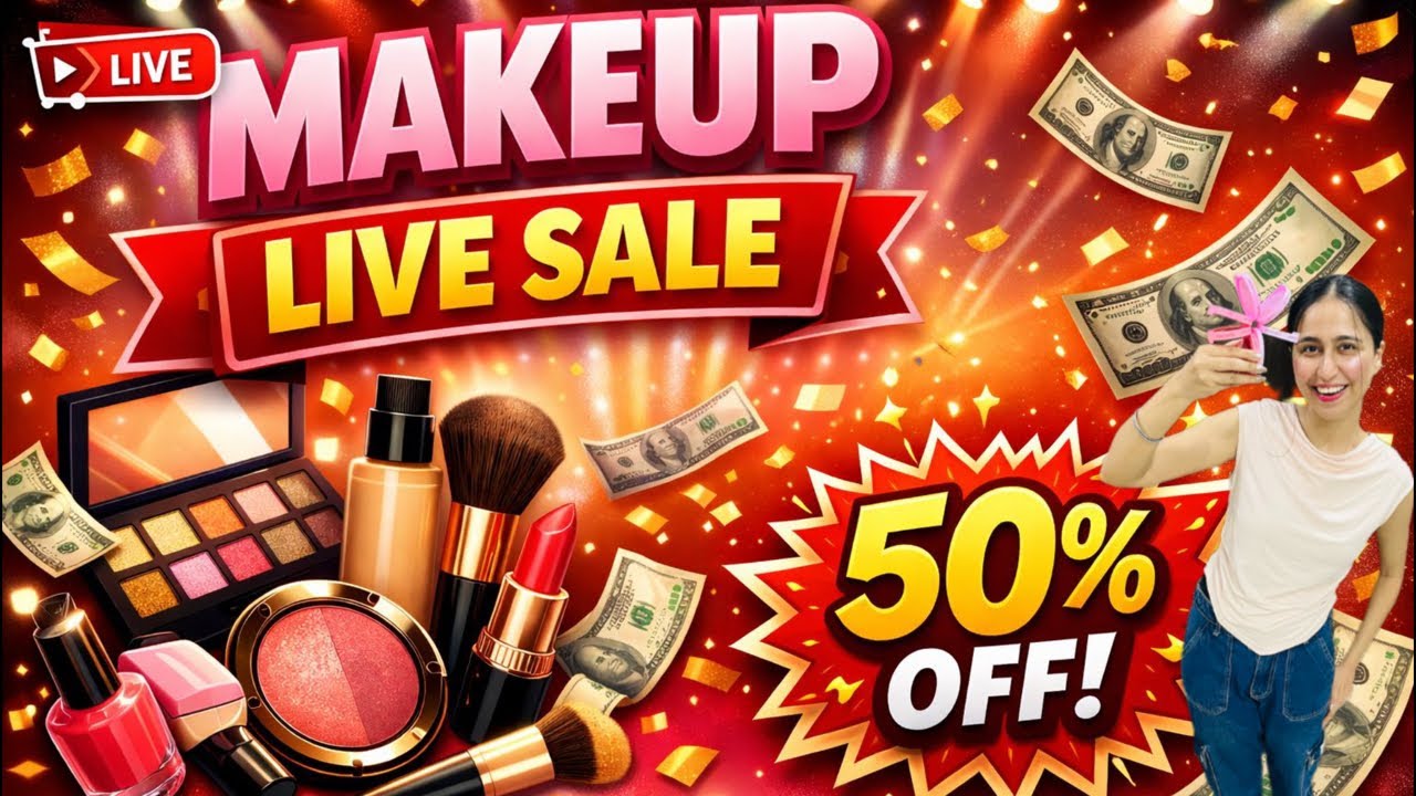 Makeup महा सेल🥳 FREE GIFT 🎁