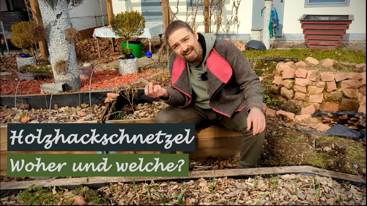 Mulchen mit Holzhackschnetzeln - Wo bekomme ich Holzhackschnetzel und welche sind gut?