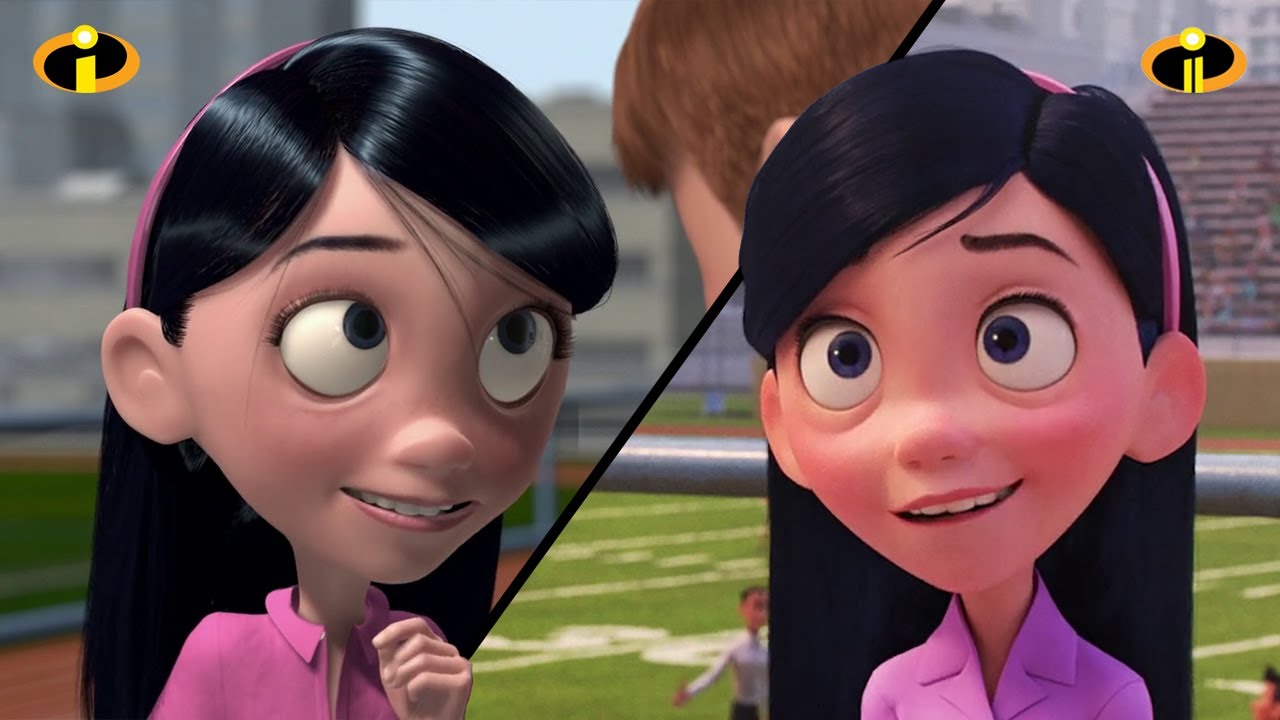 Scene Comparison: The Incredibles VS Incredibles 2