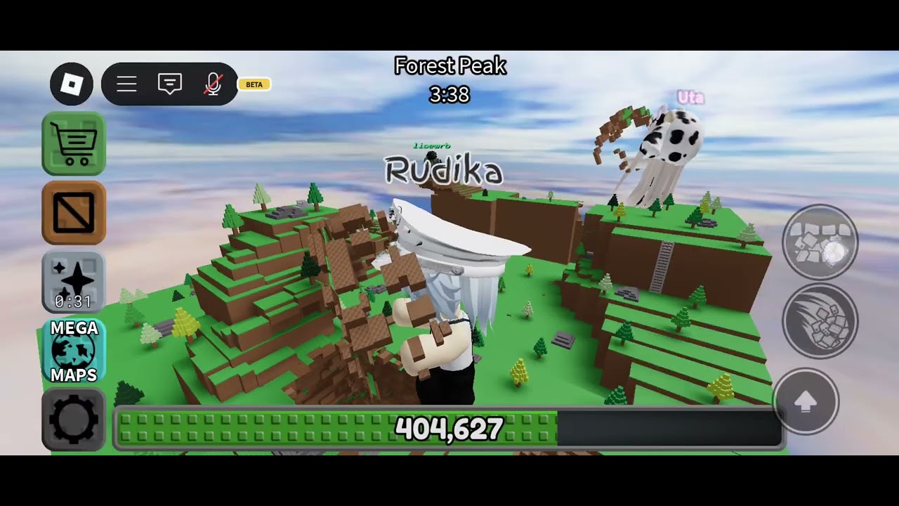 I'm Reached 610K Size In /Roblox Eat.the.world💝💝💝