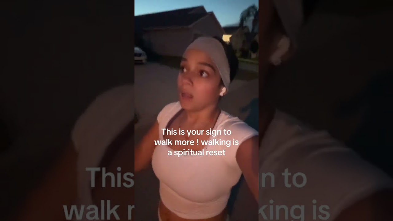 walking isn’t just physical movement; it’s energetic movement.