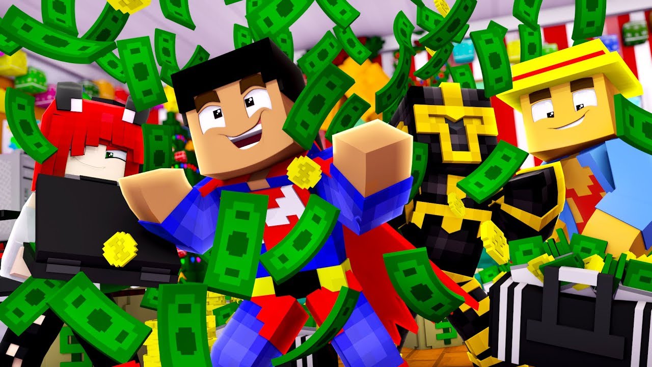 ME TOCA LA LOTERÍA DE NAVIDAD EN MINECRAFT TROLL 😱💸
