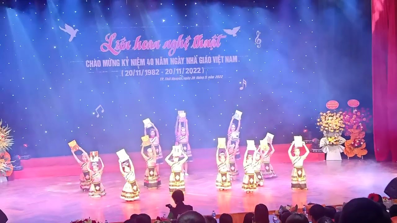 múa lớp học vùng cao - lớp múa cung thiếu nhi Thái Nguyên