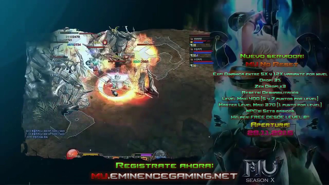 Nuevo Mu Online Season 10 - No reset - Ultra Slow