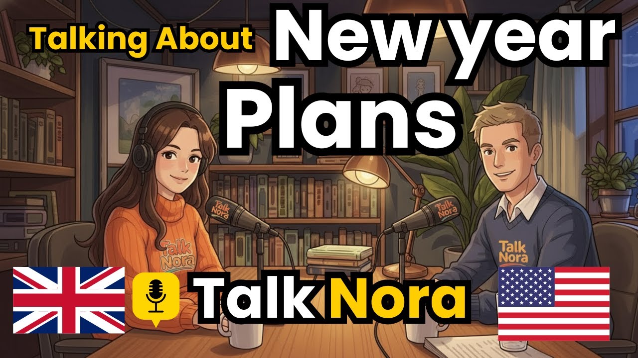 How to Talk about new year plans in English | English Conversation Practice