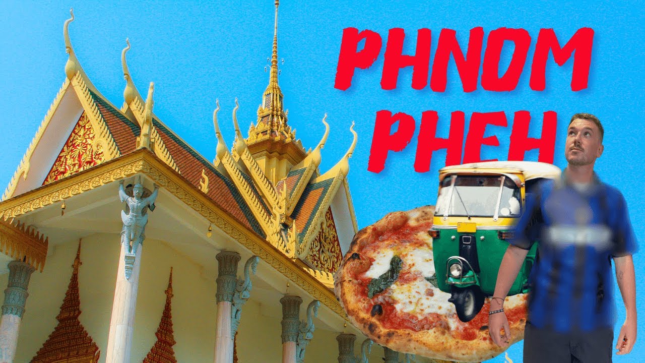 Exploring The Capital Of Cambodia - Phnom Penh - The Killing Fields, Football Shirts & Pizza 4'ps!!