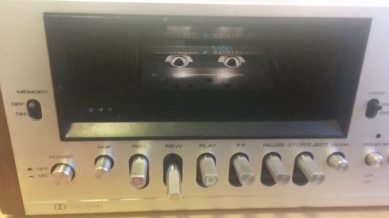 Piastra a cassette Pioneer CT-F7171 - test e prove 1974
