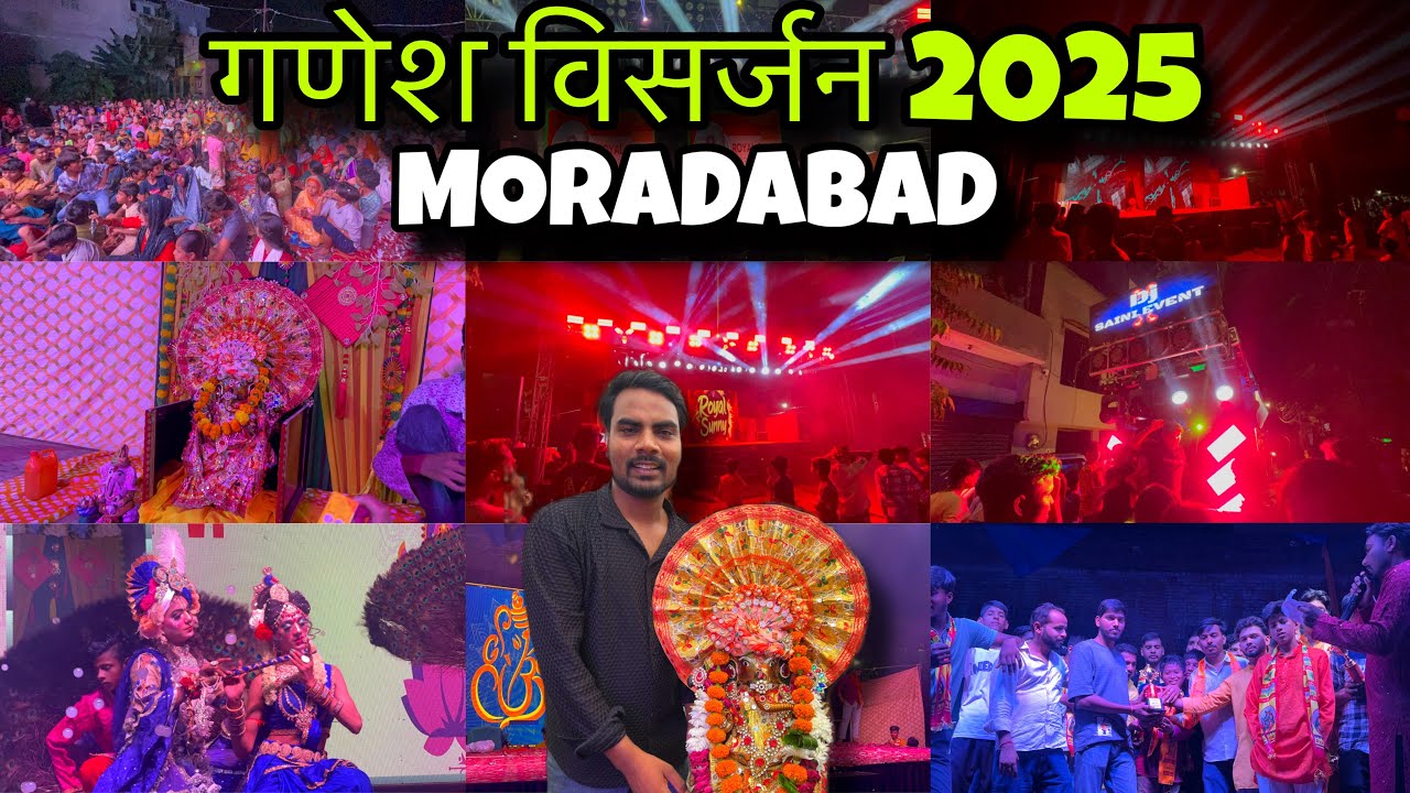 OUR GANESH VISARJAN 2025 SOMETHING NEW THIS YEAR NOT A VISARJANA ITS A INSTALL