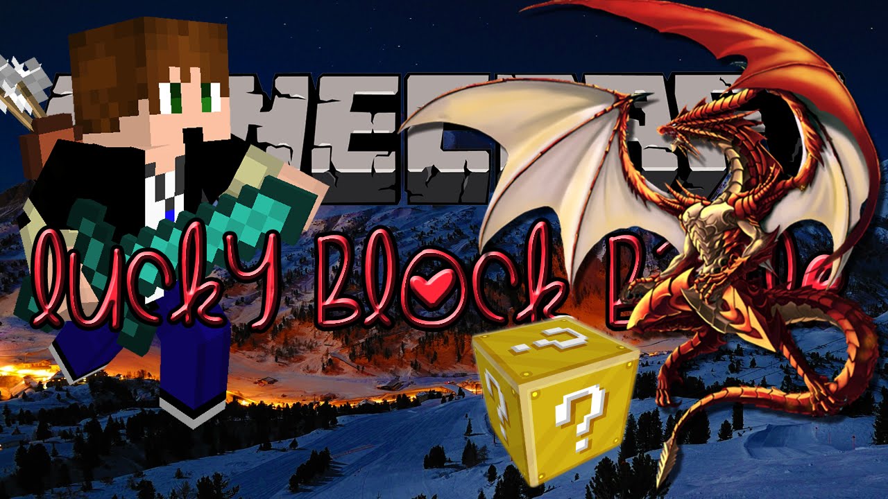 Minecraft: Lucky Block Battle w/Röpönen! ELVARG JA VUOSITUHANSIEN TAISTO!