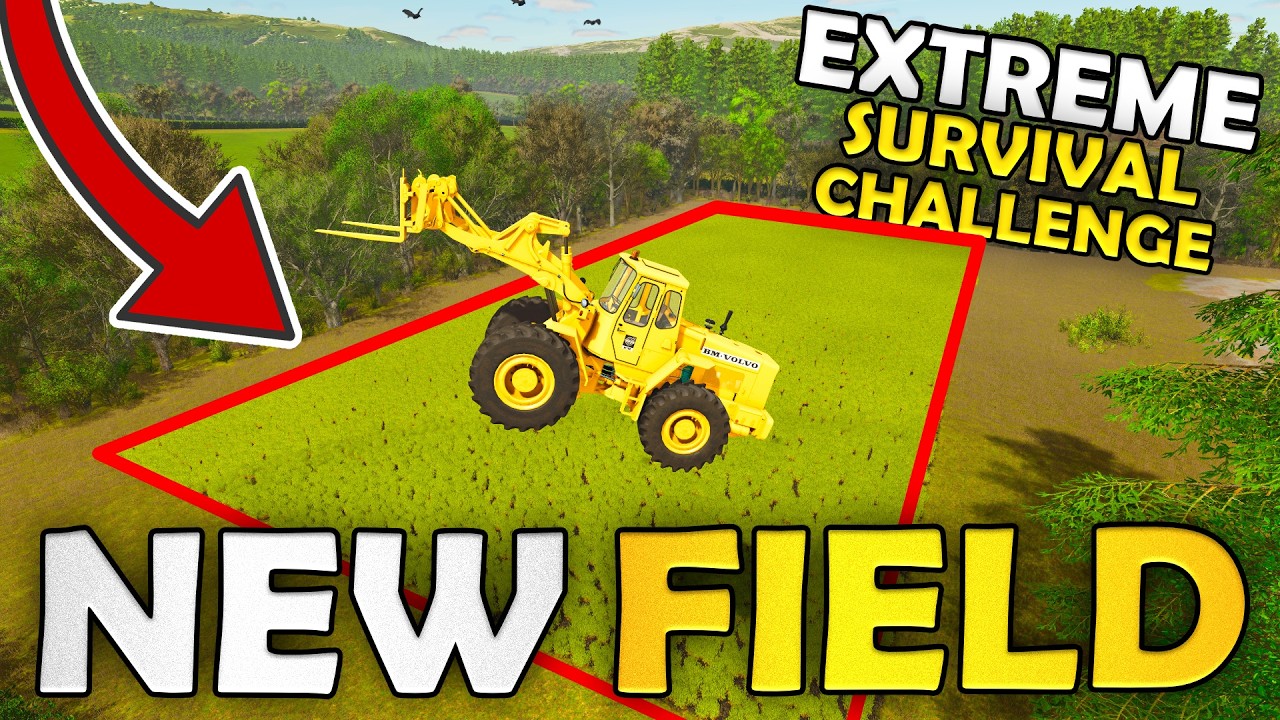 WE FINALLY BUY OUR FIRST FIELD! - EXTREME Survival Challenge | Episode 28