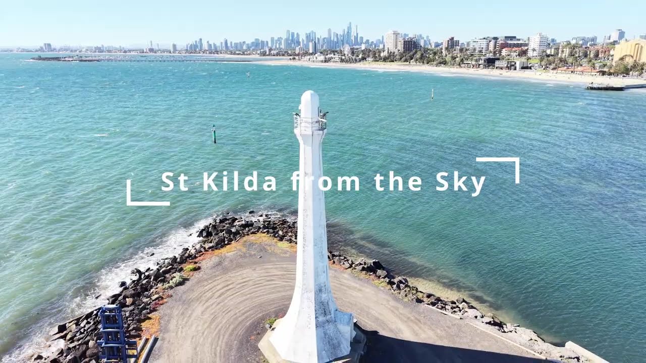 St Kilda from the Sky 🚁 | Luna Park, Lighthouse & Melbourne in Stunning Drone Views